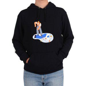 후드티 전기공사현장 전기감전사고 응급구조 안전그림 다양한 색상 사이즈