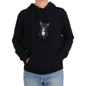 후드티 블랙불독 불도그 BULLDOG 검은불독 반려견그림 다양한 색상 사이즈