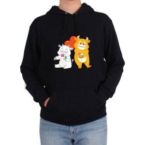 후드티 우리 사랑하게 해줘요 동물그림 다양한 색상 사이즈