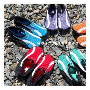 슈즈논슬립 아쿠아 150 190mm 어린이 스트랩끈조절운