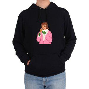 후드티 붕어빵 잉어빵 겨울간식그림 다양한 색상 사이즈