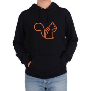 후드티 다람쥐 동물그림 마스코트그림 다양한 색상 사이즈