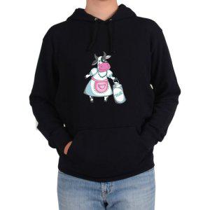 후드티 젖소 유유 앞치마 유유통그림 다양한 색상 사이즈