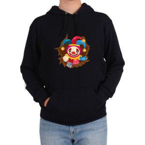후드티 삐에로 광대 조커 알록달록그림 다양한 색상 사이즈