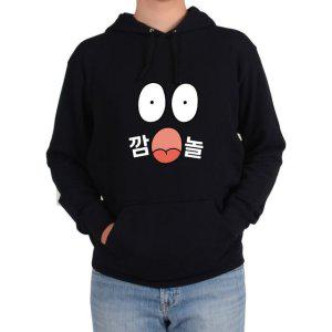 후드티 깜놀 오리얼굴 큰눈 당황그림 다양한 색상 사이즈