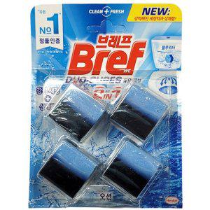 물 내릴때마다 자동작동 오션향 변기세정제 50g 4입