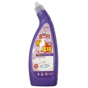 세면대 타일 실리콘 줄눈 변기 욕실 락스세제 750ml