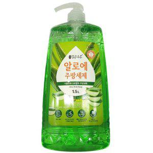 찌든때 기름기제거 베이킹소다 알로에 주방세제 1.5L