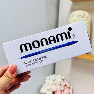 플러스펜수성펜 파랑12p