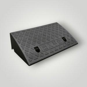 문턱 경사대 계단 받침 휠체어 진입판 차량 주차 발판 50x27x13cm