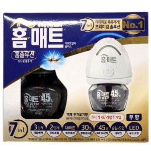 타이머 똑똑하게 꺼짐예약 액체 전자모기향 무향 세트