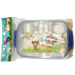 아이 유치원 도시락용으로 좋아요 스텐락 배식반 2호