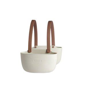 더블아이보리 바구니 물빠짐 실리콘