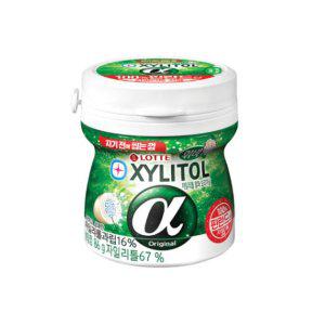 알파 용기 오리지날 86g 자일리톨