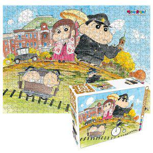 짱구 500pcs 직소 퍼즐 타임슬립 1P 그림 조각 맞추기