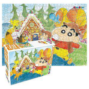 짱구 500pcs 직소 퍼즐 과자집 1P 그림 조각 맞추기