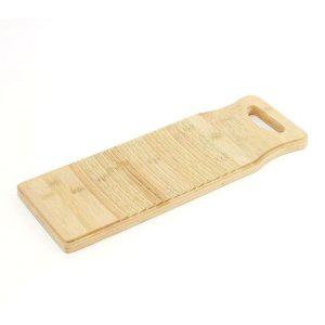 대나무 빨래판 40x15cm 라운드 손세탁 반팔 행주 애벌