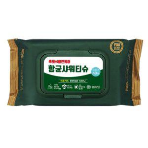 후레쉬클린케어 항균물티슈 40매(빅사이즈 캡형)x25개