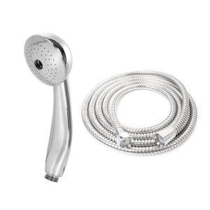 올크롬 샤워기 중 메탈호스세트 1.5m 샤워꼭지 목욕탕