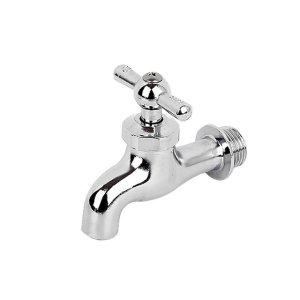 일자가로꼭지 수도꼭지 세면기 베란다 정원 야외 수전