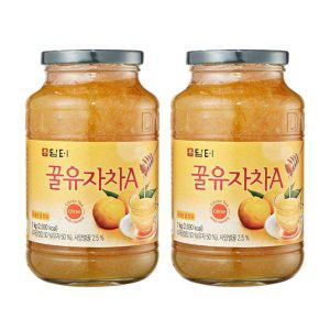 (원플러스원) 담터 꿀유자차A 1kg