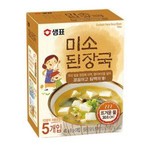 샘표식품 미소된장국 40g X 3개