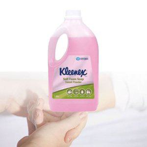 손세정제 핸드워시 폼 솝 스윗파우더향 1.95L 1개