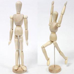 (SA) 원목구체관절인형(30cm)