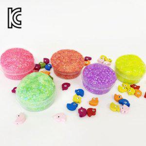 (TD) 안전한 나만의 형광슬라임 만들기 KIT - 5인