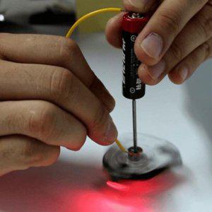 (SA) LED회전자석팽이(5인세트)