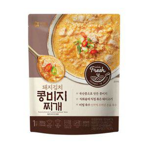 아워홈 돼지김치 콩비지찌개 300g X 6개