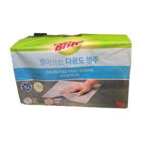 스카치브라이트 빨아쓰는 행주 100매입 27.5cmX52.5cm