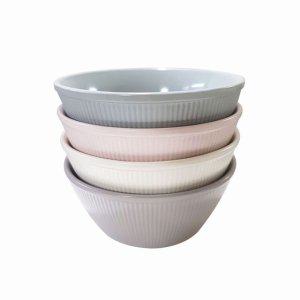 도자기국그릇 스페인 대접4P