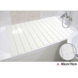 욕조트레이 물방울무늬 PVC 국산 욕조덮개 반신욕 소형 트레이