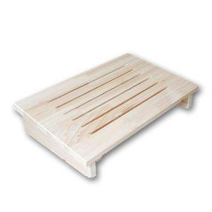 원목 통판형 발받침대 오크우드 발판