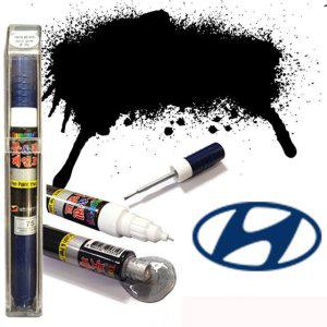 자동차페인트 소나타DN8 붓페인트 NB9 붓펜 미드나이트블랙