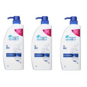 헤드앤숄더 샴푸 린스 3묶음 850ml
