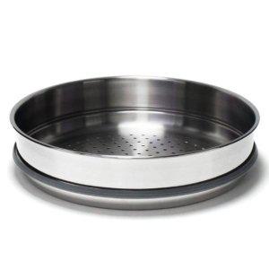 찜망 키친아트 스텐 쟁반 찜판 30cm 받침대 찜틀 찜채반