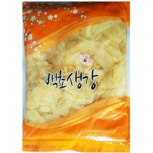 백초생강 운화 1.3kgX10 절임류 일식요리 채생강