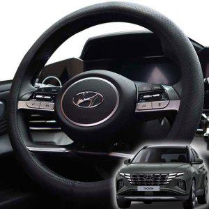 핸들커버 투싼NA4 타공 가죽 카바