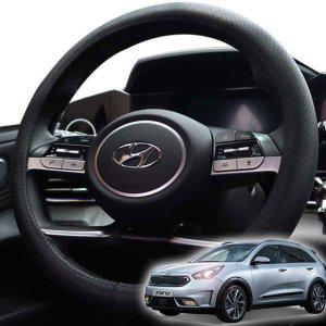 핸들커버 니로 커버 카바 가죽 핸들 타공