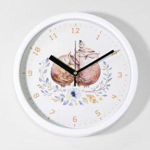 홈데코 나룸 프레임 CFC-039 무소음 벽시계 부비부엉이 풍수