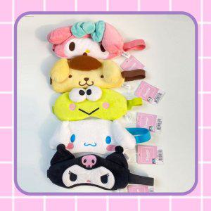 산리오수면안대 산리오 수면안대 소프트 쿠로미 시나모롤 5Types