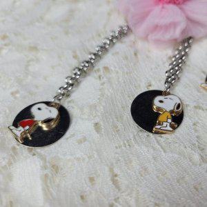 강아지 반려견 이름 목걸이 각인 써지컬스틸a 인식표