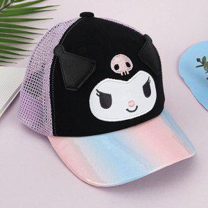 아동용 메쉬 볼캡 쿠로미 스타일 어린이 모자 아동 야구모자 완구형 윙하우스