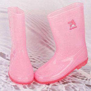 아동 장화 어린이 레인부츠 캐릭터 반투명 윙하우스 마이멜로디 스타일