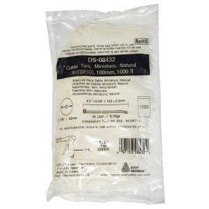 RoHS 케이블타이100mm(소) 대봉투1개 1000P(네추럴)