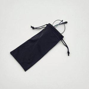 주머니 파우치 블랙 수납함 홀더 안경 천 케이