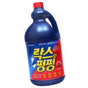 홈스타 살균 뚫는 락스와펑펑 2L 1P 변기 욕실 청소