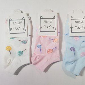 여름양말 12매 귀여운양말 컬러 교복양말 여자